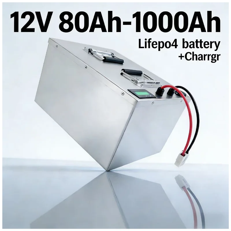 Lithium Battery 100Ah - แบตเตอรี่ LiFePO4 12V 100Ah-800Ah แบบ Deep