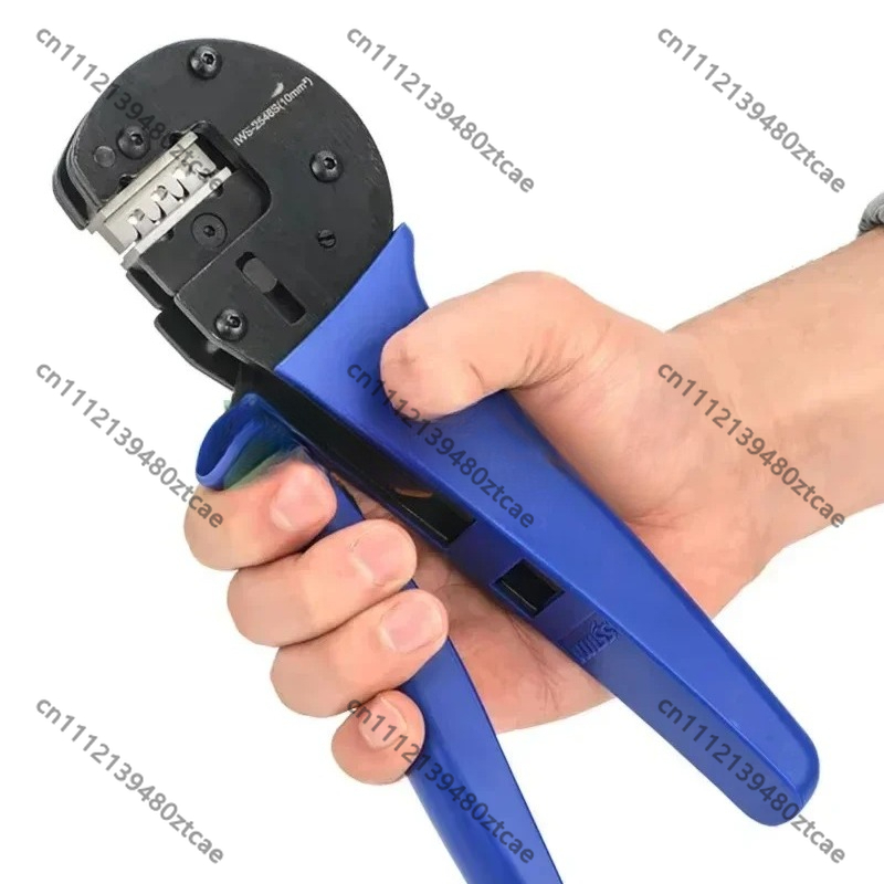Mc4 Crimping Tool - คีมย้ำขั้วต่อโซลาร์เซลล์ MC4 ขนาด 10 มม.², เครื่องมือย้ำสายไฟแบบยืดหยุ่นน้ำหนักเบา,
