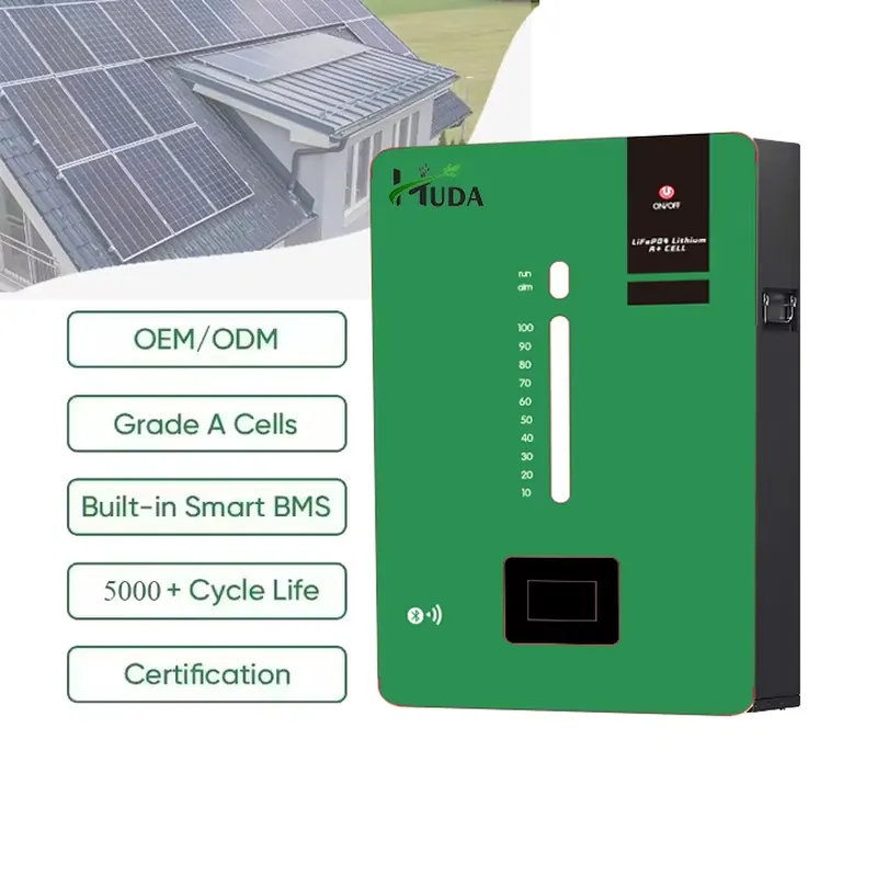 Lithium Battery 100Ah - แบตเตอรี่ลิเธียม LiFePO4 ความจุสูง 5kWh 24V 25.6V