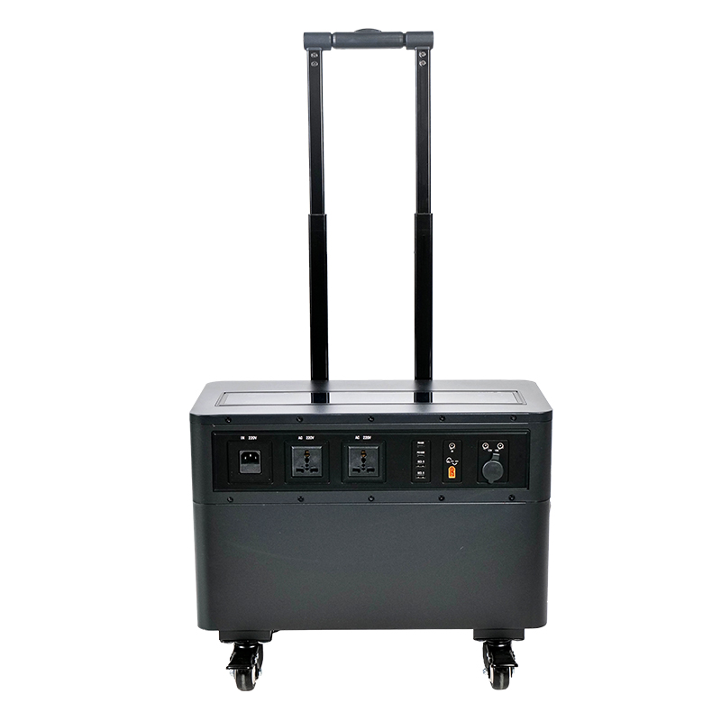 Portable Power Station - สถานีพลังงานแบบพกพา 2000W 2304WH พร้อมคันดึง แบตเตอรี่พลังงานแบบพกพา 16