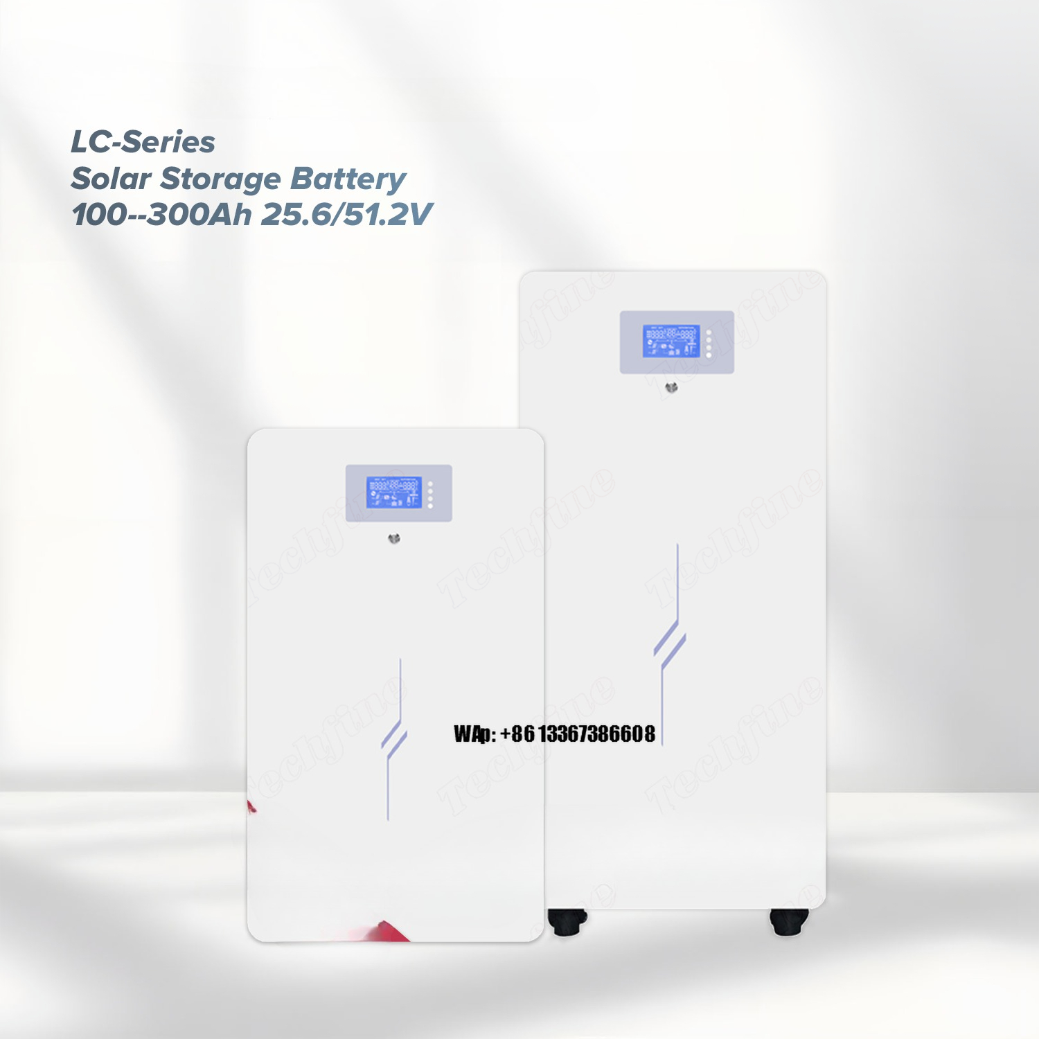 Lithium Battery 100Ah - แบตเตอรี่ลิเธียมโซลาร์แบบติดผนัง 100Ah 200Ah 230Ah 300Ah 314Ah