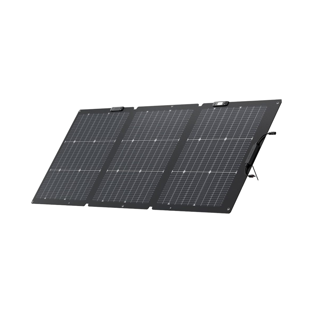 Portable Power Station - แผงโซลาร์เซลล์พับได้ 160 วัตต์ สถานีพลังงานแบบพกพา ขาตั้งปรับได้ กันน้ำ