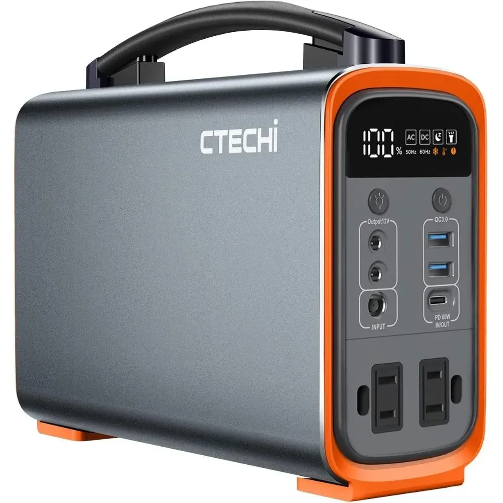 Portable Power Station - 320Wh Lifepo4 แบบพกพา Power Station,เครื่องกําเนิดไฟฟ้าพลังงานแสงอาทิตย์ 200W
