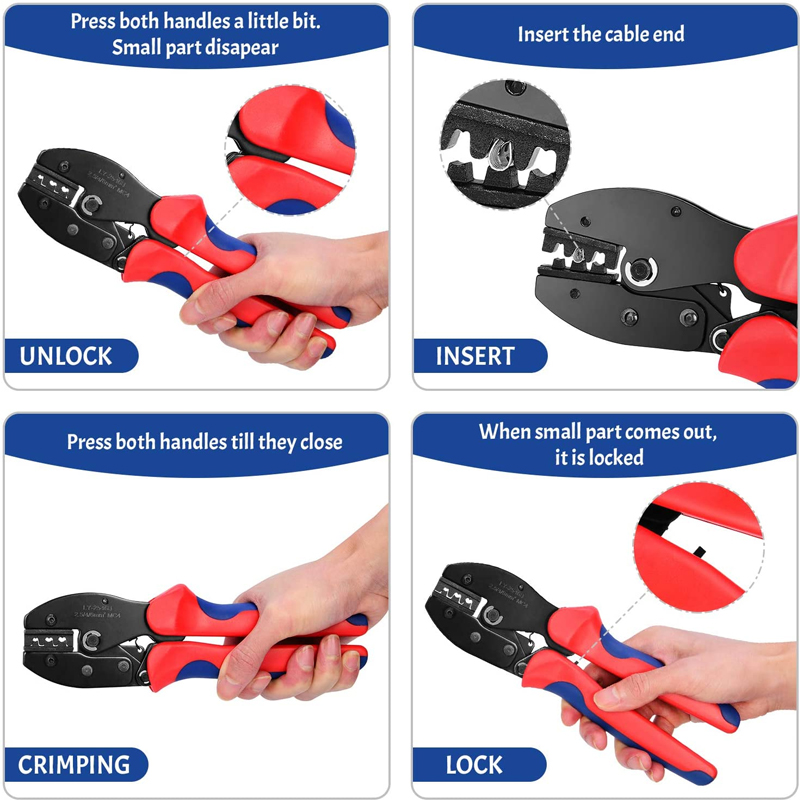 Solar CRIMPING คีมชุดเครื่องมื - Mc4 Crimping Tool บทวิจารณ์และราคา