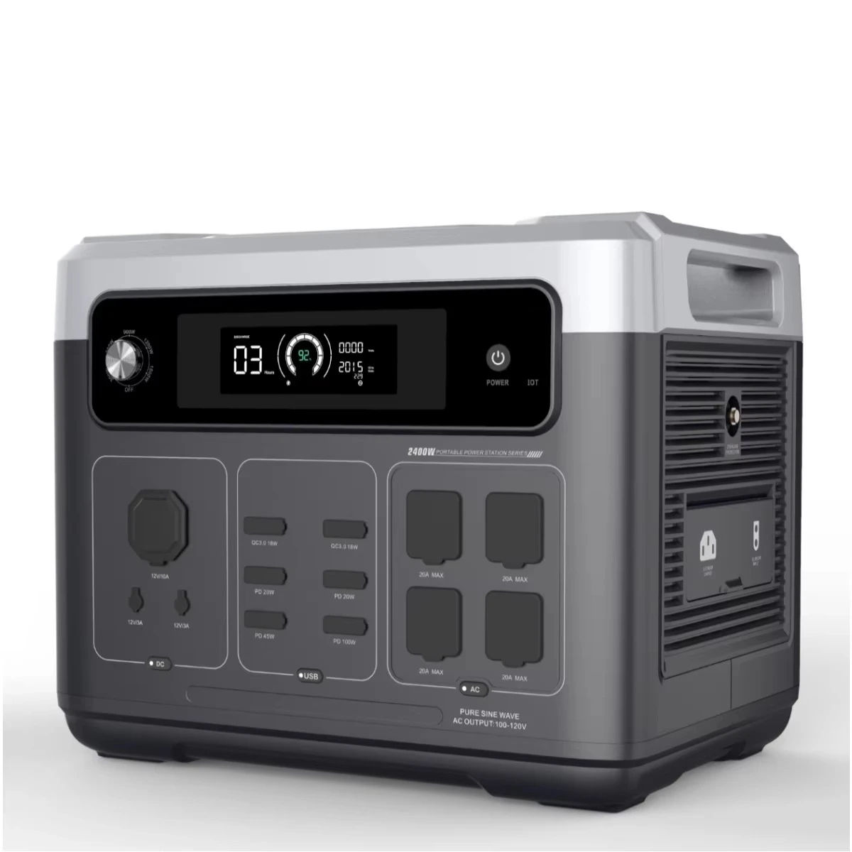 สถานีไฟฟ้าพกพา P2001 PLUS 2400 - Portable Power Station บทวิจารณ์และราคา
