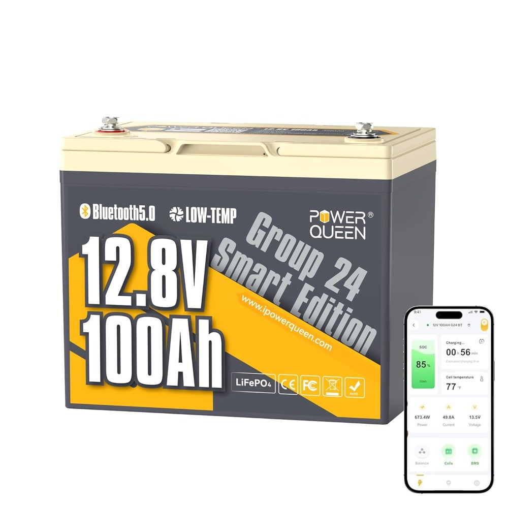 แบตเตอรี่ลิเธียม LiFePO4 12V 1 - Lithium Battery 100Ah บทวิจารณ์และราคา