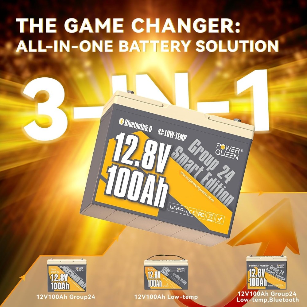 แบตเตอรี่ลิเธียม LiFePO4 12V 1 - Lithium Battery 100Ah บทวิจารณ์และราคา
