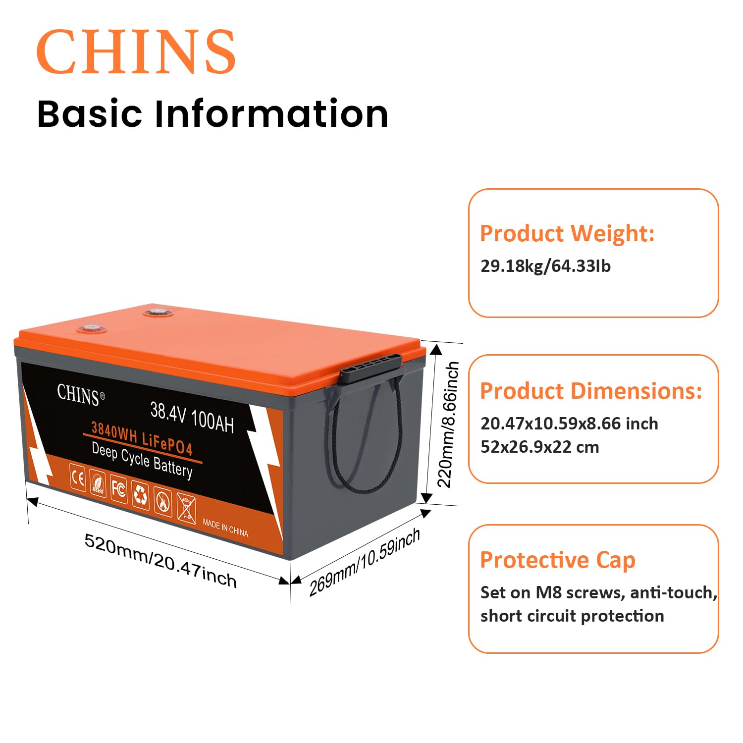 แบตเตอรี่ลิเธียมสำหรับรถกอล์ฟ  - Lithium Battery 100Ah บทวิจารณ์และราคา