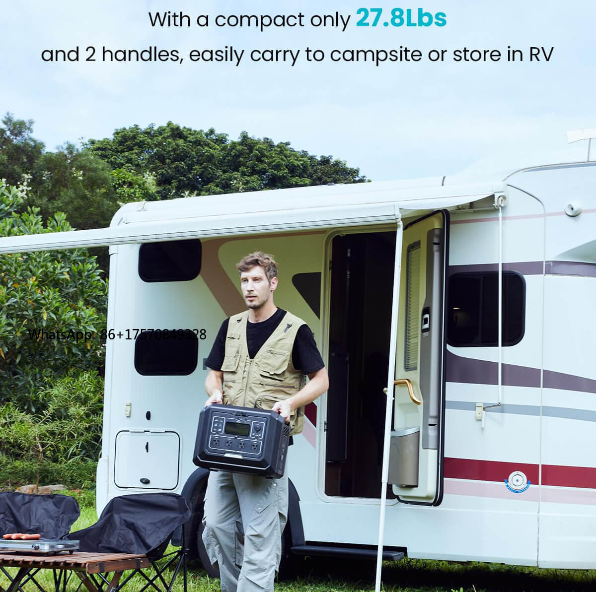แบตเตอรี่ LiFePO4 กำลังไฟ 2 กิ - Portable Power Station บทวิจารณ์และราคา