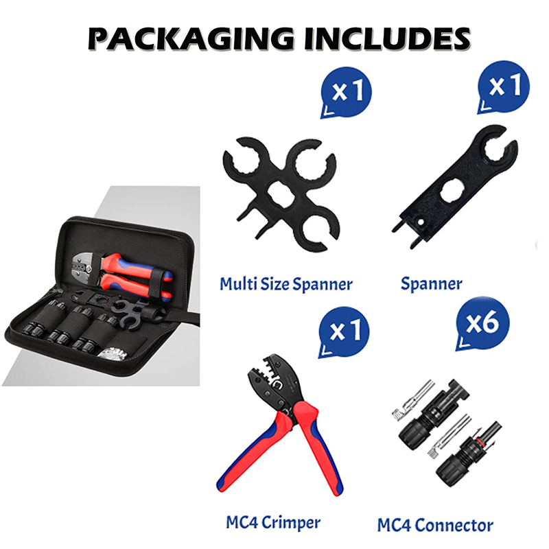 ชุดกล่องเครื่องมือคีมยำหัวพลัง - Mc4 Crimping Tool บทวิจารณ์และราคา