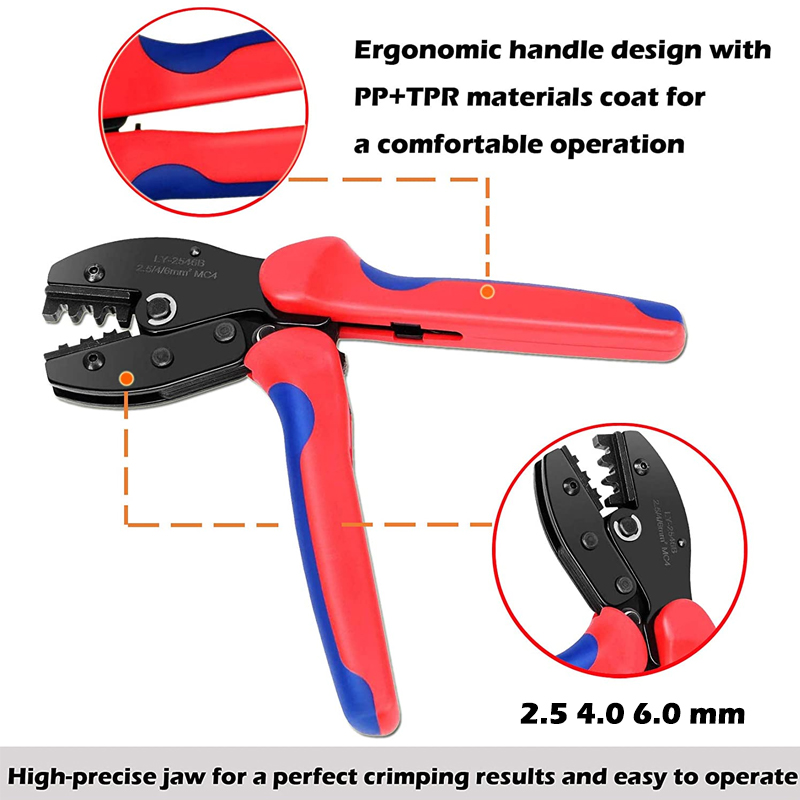ชุดกล่องเครื่องมือคีมยำหัวพลัง - Mc4 Crimping Tool บทวิจารณ์และราคา