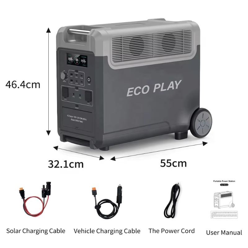 โรงงานผลิตเครื่องกำเนิดไฟฟ้าคุ - Portable Power Station บทวิจารณ์และราคา