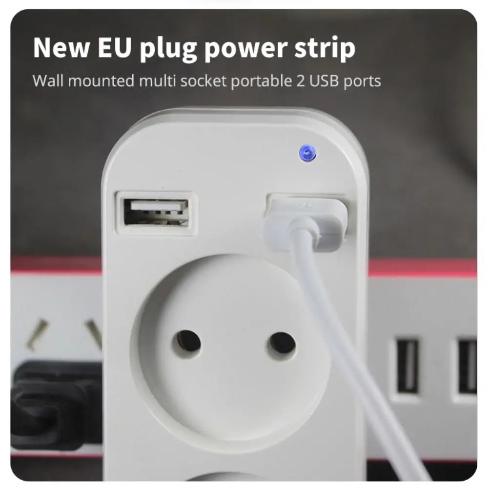 ปลั๊กพ่วงแบบ EU พร้อมเต้ารับ A - Ac Surge Protector บทวิจารณ์และราคา
