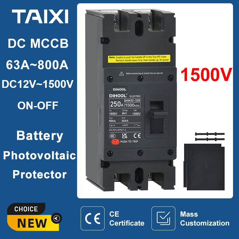 เบรกเกอร์วงจรแบบหล่อขึ้นรูป DC - Ac Surge Protector บทวิจารณ์และราคา