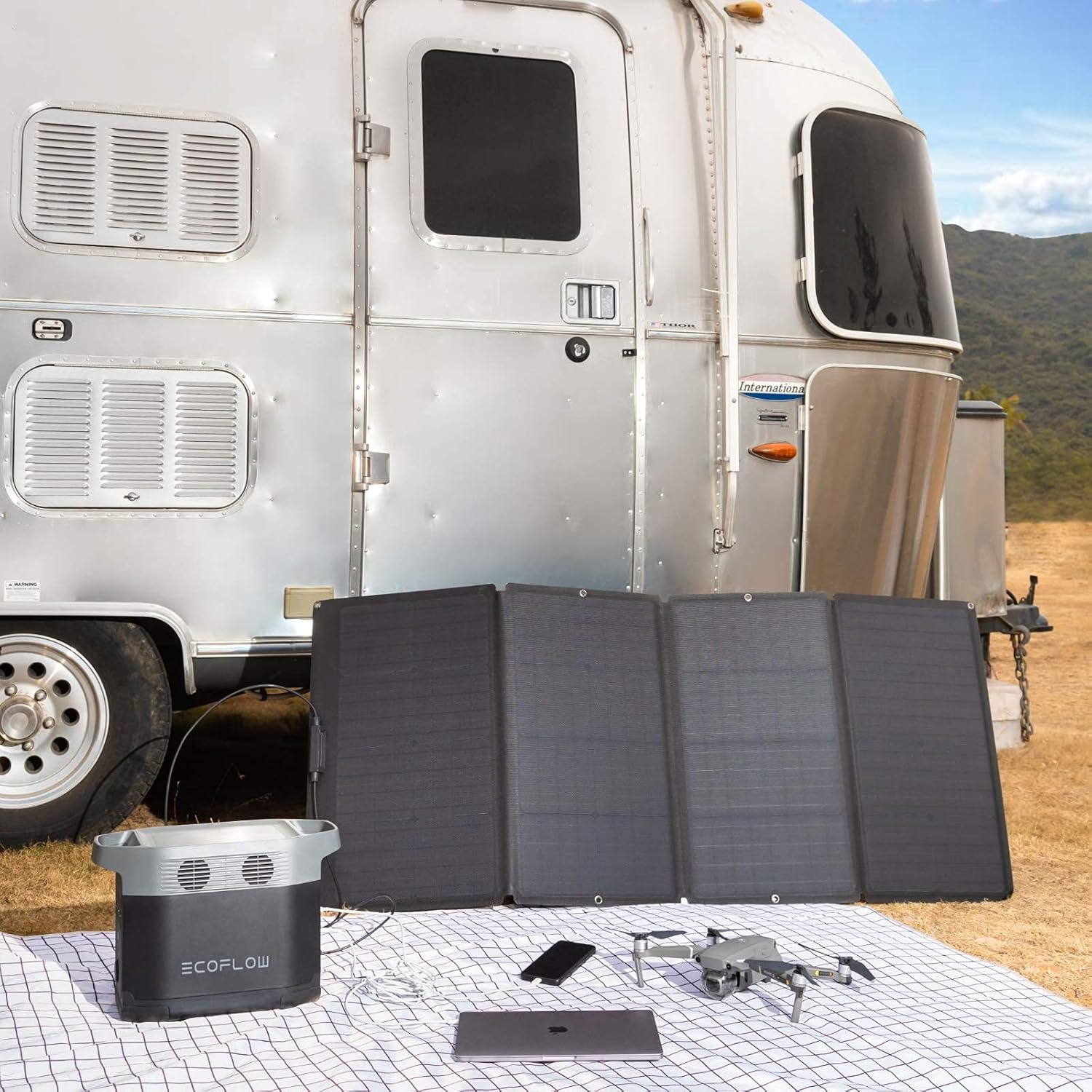 แผงโซลาร์เซลล์พับได้ 160 วัตต์ - Portable Power Station บทวิจารณ์และราคา