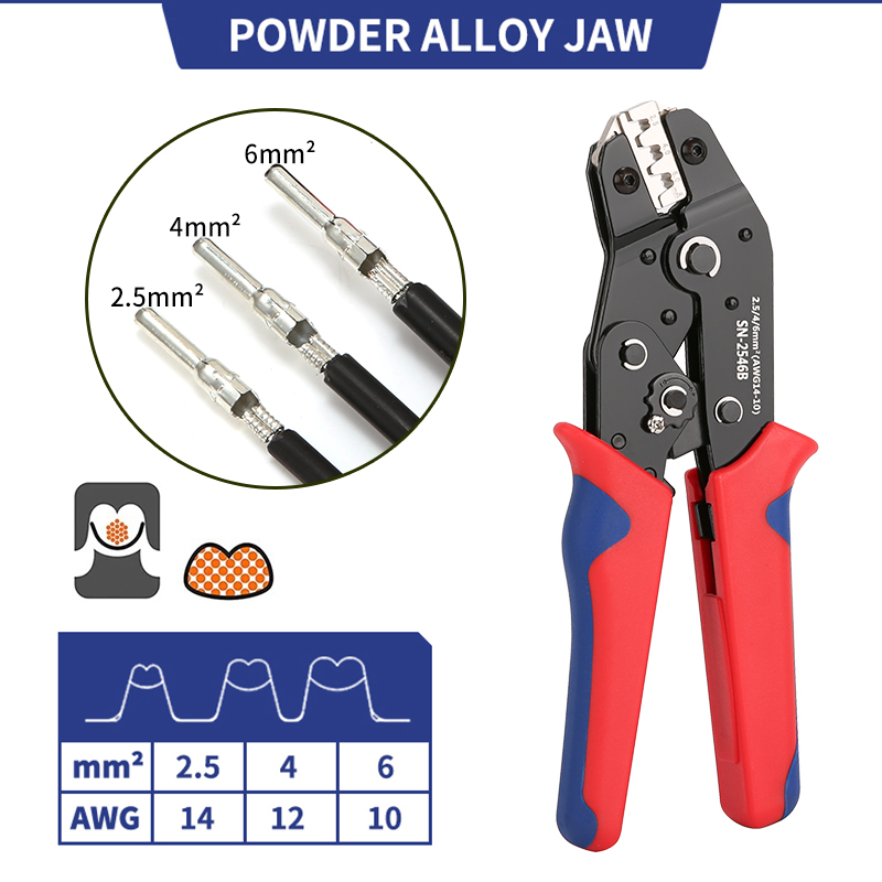 SN-2546B พลังงานแสงอาทิตย์ตัวเ - Mc4 Crimping Tool บทวิจารณ์และราคา