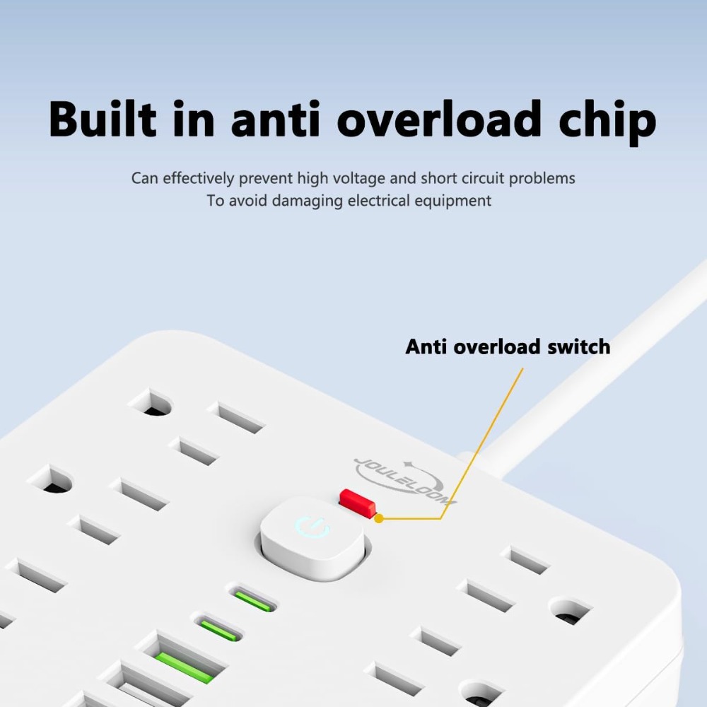 ปลั๊กพ่วงป้องกันไฟกระชากแบบแบน - Ac Surge Protector บทวิจารณ์และราคา